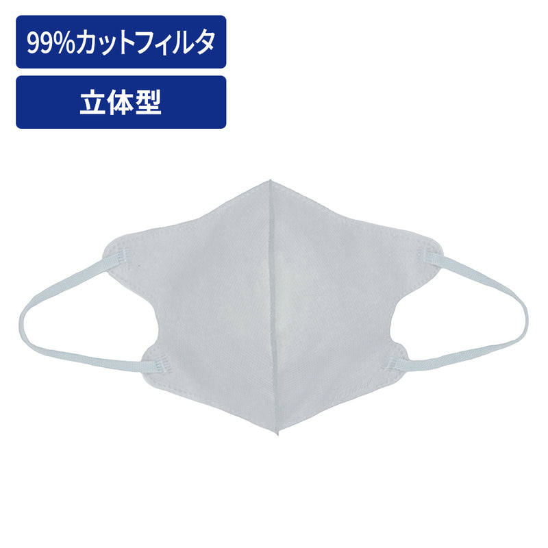 【冷感マスク】大人の贅沢マスク Style x Ice ソーダブルー 30枚